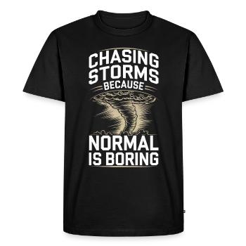 Costume de chasseur de tempête Chasseur de tempête - T-shirt Premium bio Homme - noir - Devant - Nico (187cm)