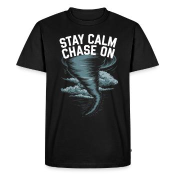 Costume de chasseur de tempête Chasseur de tempête - T-shirt Premium bio Homme - noir - Devant - Nico (187cm)