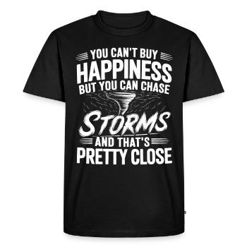 Costume de chasseur de tempête Chasseur de tempête - T-shirt Premium bio Homme - noir - Devant - Nico (187cm)