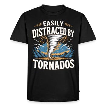 Costume de chasseur de tempête Chasseur de tempête - T-shirt Premium bio Homme - noir - Devant - Nico (187cm)