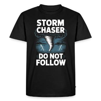 Costume de chasseur de tempête Chasseur de tempête - T-shirt Premium bio Homme - noir - Devant - Nico (187cm)