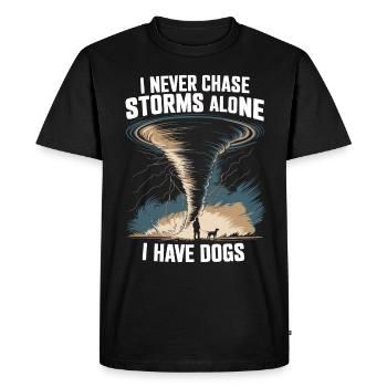 Costume de chasseur de tempête Chasseur de tempête - T-shirt Premium bio Homme - noir - Devant - Nico (187cm)