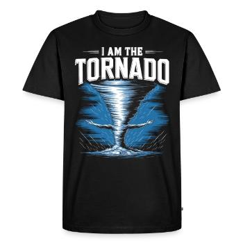Costume de chasseur de tempête Chasseur de tempête - T-shirt Premium bio Homme - noir - Devant - Nico (187cm)