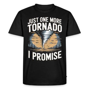 Costume de chasseur de tempête Chasseur de tempête - T-shirt Premium bio Homme - noir - Devant - Nico (187cm)