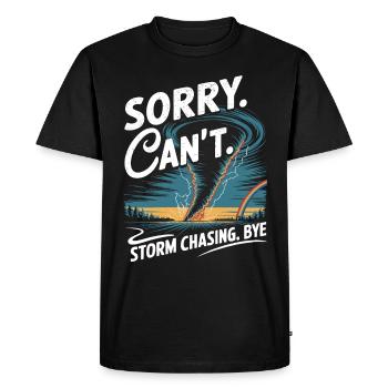 Costume de chasseur de tempête Chasseur de tempête - T-shirt Premium bio Homme - noir - Devant - Nico (187cm)