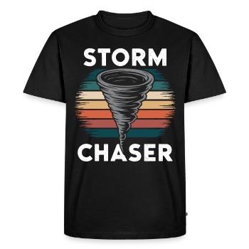 Costume de chasseur de tempête Chasseur de tempête - T-shirt Premium bio Homme - noir - Devant - Nico (187cm)