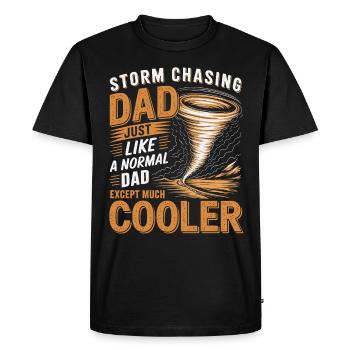 Costume de chasseur de tempête Chasseur de tempête - T-shirt Premium bio Homme - noir - Devant - Nico (187cm)