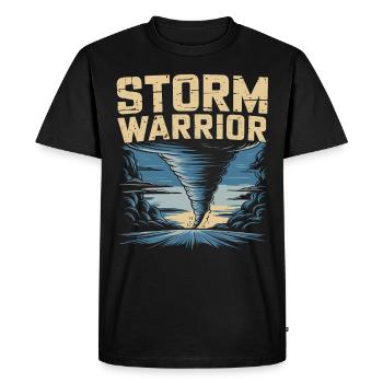 Costume de chasseur de tempête Chasseur de tempête - T-shirt Premium bio Homme - noir - Devant - Nico (187cm)