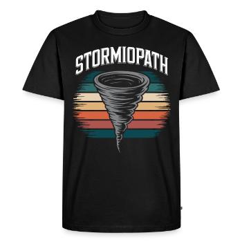 Costume de chasseur de tempête Chasseur de tempête - T-shirt Premium bio Homme - noir - Devant - Nico (187cm)