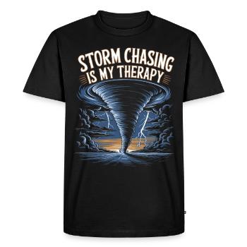 Costume de chasseur de tempête Chasseur de tempête - T-shirt Premium bio Homme - noir - Devant - Nico (187cm)