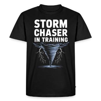 Costume de chasseur de tempête Chasseur de tempête - T-shirt Premium bio Homme - noir - Devant - Nico (187cm)