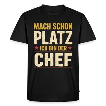 I'm the – saying - Men's Premium Organic T-Shirt - black - Front - Nico (187cm)