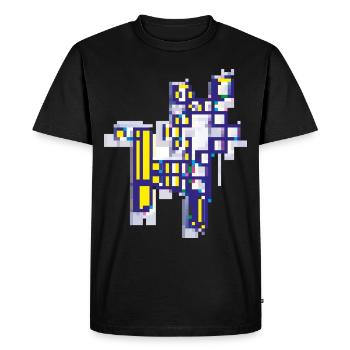 TREIZE CHATS - T-shirt Premium bio Homme - noir - Devant - Nico (187cm)