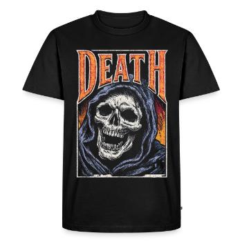 Insigne de la Faucheuse de Grimm - T-shirt Premium bio Homme - noir - Devant - Nico (187cm)