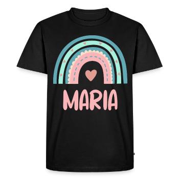 Maria Nom Rainbow Baby - T-shirt Premium bio Homme - noir - Devant - Nico (187cm)