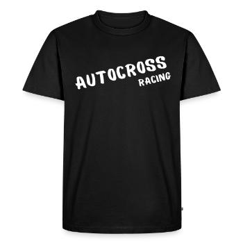 Autocross France, Netherlands Championships - Men's Premium Organic T-Shirt - black - Front - Nico (187cm)