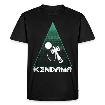 Kendama - T-shirt Premium bio Homme - noir - Devant - Nico (187cm)