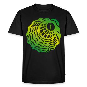 Badminton (License-To-Smash-Edition) - T-shirt Premium bio Homme - noir - Devant - Nico (187cm)