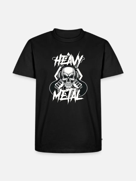 Heavy Metal - Men's Premium Organic T-Shirt - black