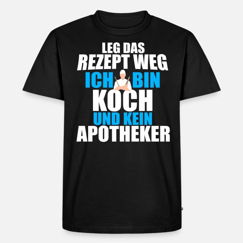 KOCH - Ich bin Koch - Männer Premium Bio T-Shirt - Schwarz