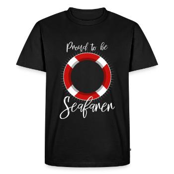 navigation à voile - T-shirt Premium bio Homme - noir - Devant - Nico (187cm)