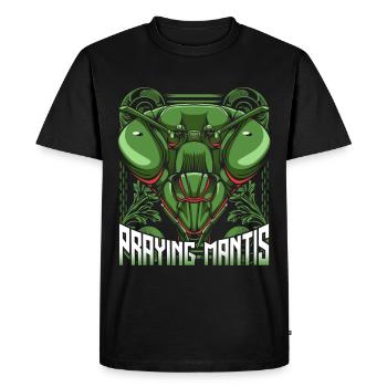 mantis - Men's Premium Organic T-Shirt - black - Front - Nico (187cm)