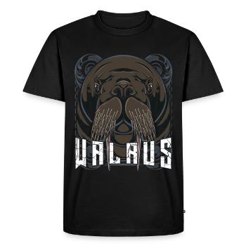morse - T-shirt Premium bio Homme - noir - Devant - Nico (187cm)