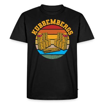 Kubb Kubb Player Kubb Lover Kubb Queen - Men's Premium Organic T-Shirt - black - Front - Nico (187cm)
