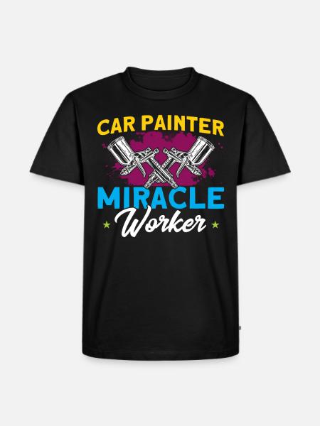 Vehicle Painter Car Painter Geschen - Men's Premium Organic T-Shirt - black
