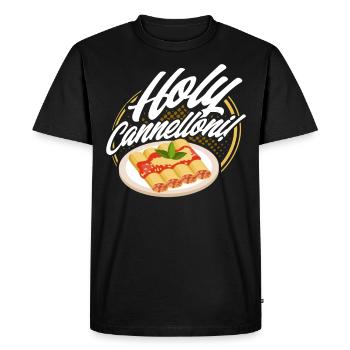 Noodles Noodle Lover Lasagne Spaghetti Cadeau - T-shirt Premium bio Homme - noir - Devant - Nico (187cm)