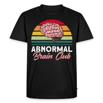 Neurobiologie Neuroscientifique Cadeau - T-shirt Premium bio Homme - noir - Devant - Nico (187cm)