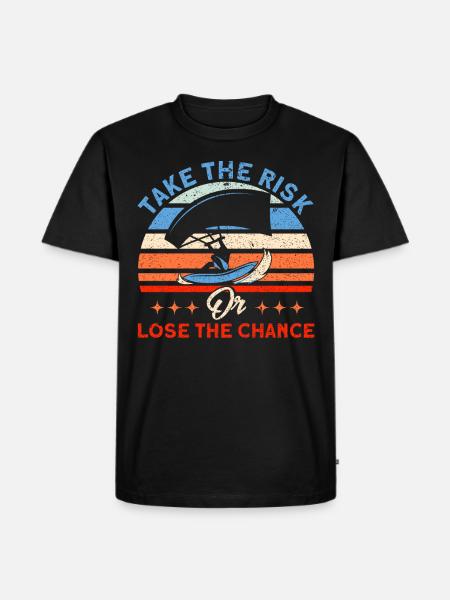 Kiteboarder Kitesurfer Kiten Kiteboard Gift - Men's Premium Organic T-Shirt - black