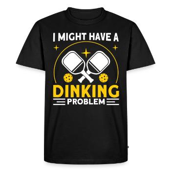 Pickleball Pickleball play Pickleball lovers - Men's Premium Organic T-Shirt - black - Front - Nico (187cm)