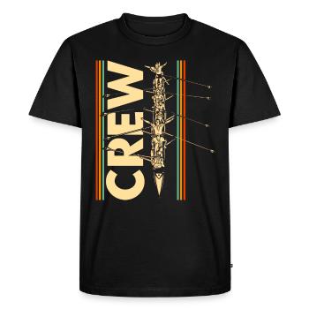 Team Rowers Rowers Rowing Gift - Men's Premium Organic T-Shirt - black - Front - Nico (187cm)