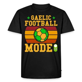 Gaelic Football Gaelic Football Player Fan of the - Men's Premium Organic T-Shirt - black - Front - Nico (187cm)
