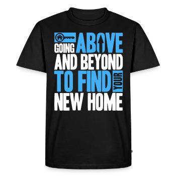 Real Estate Sale Real Estate Real Estate Agent Business - Men's Premium Organic T-Shirt - black - Front - Nico (187cm)