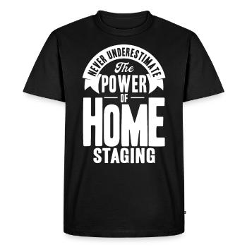 Interior Designer Interior Design House Furnishings G - Men's Premium Organic T-Shirt - black - Front - Nico (187cm)