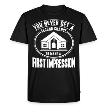 Interior Design Interior Designer House Furnishing - Men's Premium Organic T-Shirt - black - Front - Nico (187cm)