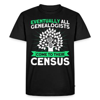 Généalogie Généalogie généalogique Gesche - T-shirt Premium bio Homme - noir - Devant - Nico (187cm)
