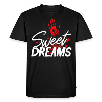 Creepy Movies Horror Movie Scary Movie Gift - Men's Premium Organic T-Shirt - black - Front - Nico (187cm)