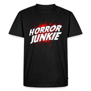 film d’horreur film d’horreur film d’horreur cadeau - T-shirt Premium bio Homme - noir - Devant - Nico (187cm)