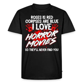 Film d’horreur Spooky Movies Slasher Movie Gift - T-shirt Premium bio Homme - noir - Devant - Nico (187cm)