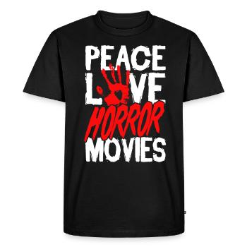 film d’horreur film d’horreur film d’horreur cadeau - T-shirt Premium bio Homme - noir - Devant - Nico (187cm)
