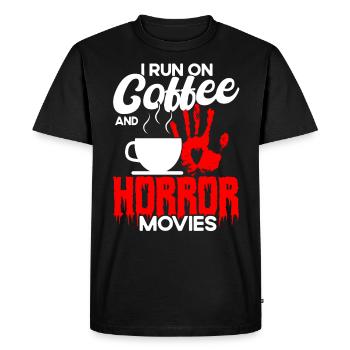 Film d’horreur Film d’horreur Film d’horreur Slasher Film Cadeau - T-shirt Premium bio Homme - noir - Devant - Nico (187cm)