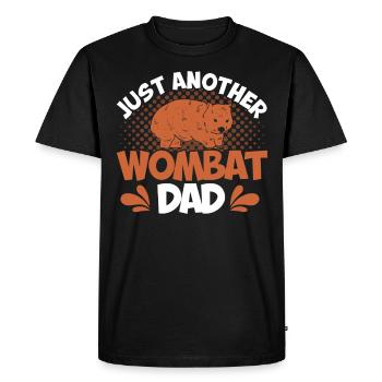 Wombats Wombat Australie Outback Cadeau - T-shirt Premium bio Homme - noir - Devant - Nico (187cm)