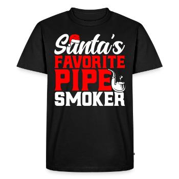 Pipe Smokers Community Pipe Smoking Pipes fr - T-shirt Premium bio Homme - noir - Devant - Nico (187cm)