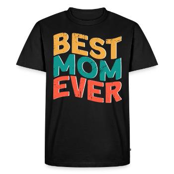 Cadeau de fête des mères familial jumelé aux mères - T-shirt Premium bio Homme - noir - Devant - Nico (187cm)