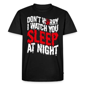 film d’horreur film d’horreur film d’horreur cadeau - T-shirt Premium bio Homme - noir - Devant - Nico (187cm)
