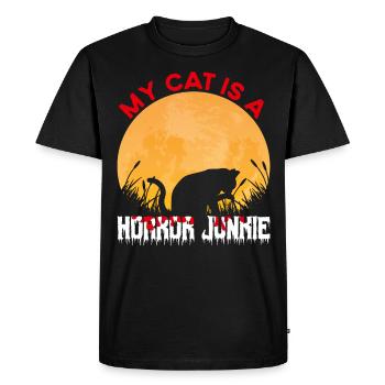 film d’horreur film d’horreur film d’horreur cadeau - T-shirt Premium bio Homme - noir - Devant - Nico (187cm)