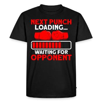Next blow loads boxing gift - Men's Premium Organic T-Shirt - black - Front - Nico (187cm)